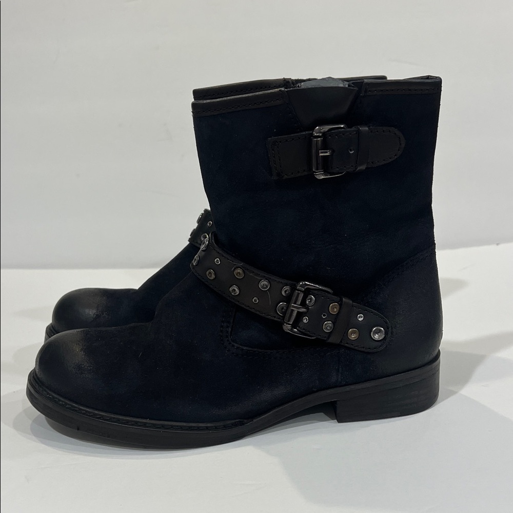 VINTAGE FOUNDRY CO WOMENS MIRIAM MOTO BOOTS Size 8.5 ♣️
